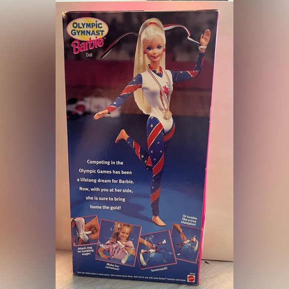 1996 Atlanta Olympic Gymnast Barbie - Picture 3 of 12